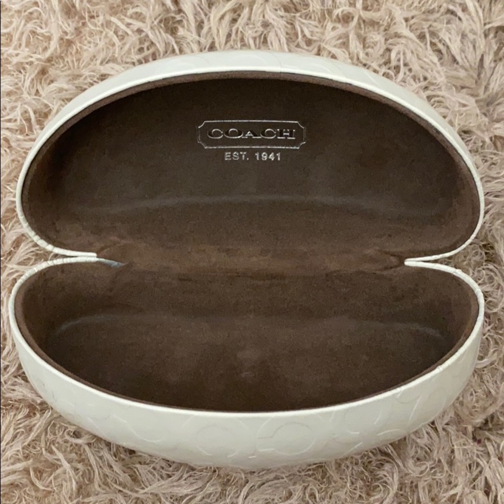 Coach glasses case